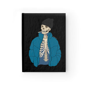 "Cozy Skeleton" - Journal (Blank)