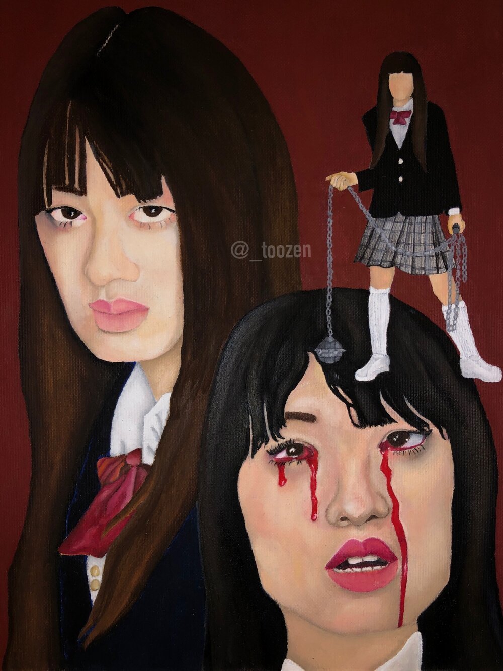 Gogo Yubari: A Kill Bill Tribute